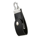 Black USB3.0 Business Leather Flash Drive Memory Stick U-Disk (16GB)