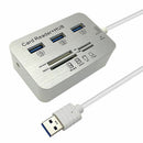 3.0 usb hub and Card Reader COMBO high speed hab with MS/SD/M2/TF and with