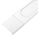 2Pcs Durable Adjustable 1M Air Conditioner Window Slide Plate Exhaust Hose