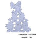 Penguin DIY Metal Stencil Scrapbook Craft Embroidery Cutting Die