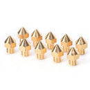 10x Brass 0.4mm Extruder Nozzle Print Head for MK8 Makerbot Prusa i3 3DPrint Bj