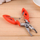 Stainless Steel Fishing Pliers Scissors Line Cutter Remove Hook Tackle Tool