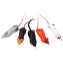 7CM Soft Rubber Mouse Fishing Lures Baits Top Water Tackle Hooks Bass Bait