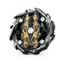 Dark Version Beyblade Burst B-135 Booster BUSHIN ASHURA. Hr. Kp TEN No Launcher