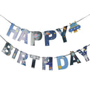 1set Solar System Outer Space Themed Birthday Party Decoration Paper Banne JR