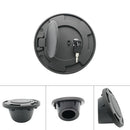 Alloy Black Car Fuel Tank Cover Fuel Gas Cap Cover For Jeep Wrangler 2007-2