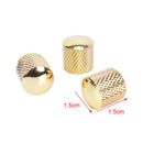 4pcs Guitar Bass Dome Tone Knobs For Electric Guitar/Bass Volume Control Knob Kw