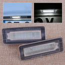 2 Number License Plate LED Light fit for Smart Fortwo Coupe Convertible 450 451