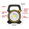 Rechargeable 30W COB LED Portable Flood Light| Outdoor Garden Work Spot Lam