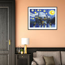 5D DIY Full Drill Diamond Painting Starry Night Cross Stitch Mosaic Kit