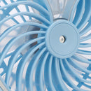Hot Water Mist Fan for Summer Usb Rechargeable Humidifier Fan with Lithium