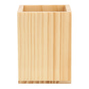 Creative Wooden Pen Holder Candlestick Tabletop Ornaments Offices Organizer