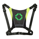 4-Mode LED Turn Signal Vest Bike Bicycle Direction Indicator Adjustable Pack