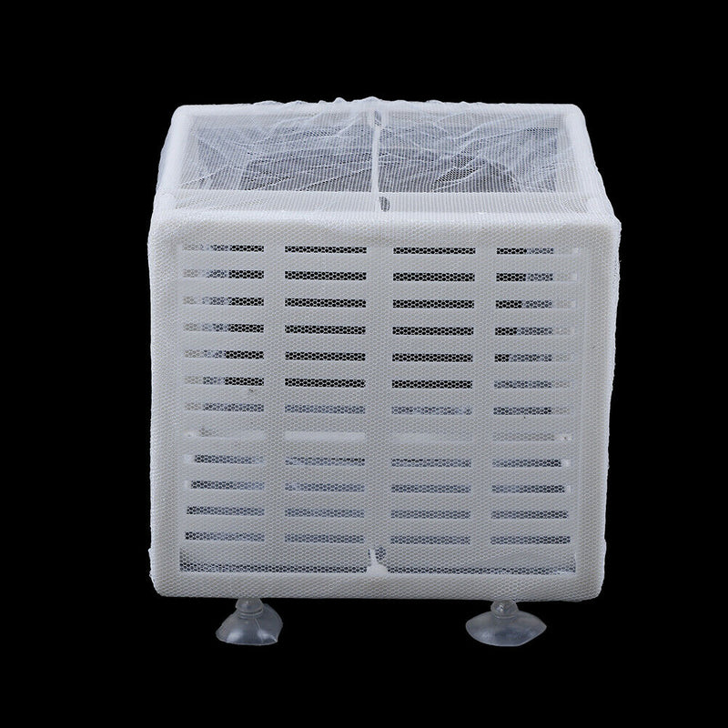 Aquarium Fish Tank Guppy Breeding Breeder Baby/Fry Net Trap Box Hatcher bG BX