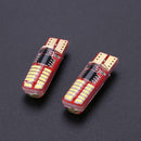 2pcs 5W T10 24LED 3014 SMD Car Width Light Bulbs Waterproof Silicone Light