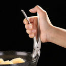 Stainless Steel Anti-hot Bowl Dish Folder Kitchen Pot Gripper Pan Clip Tool