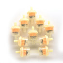 2X Fuel Filter Yellow Gasoline Inline For Motorcycle Pit Dirt BikeME