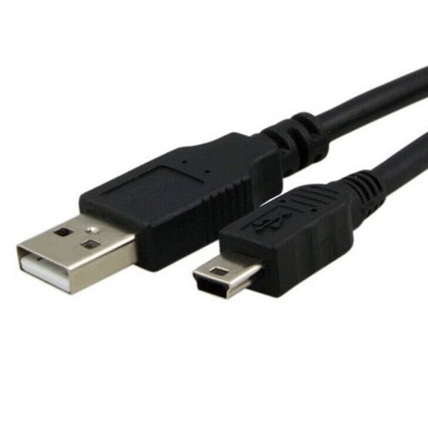 1m USB 2.0 A Male to Mini 5 Pin B Data Charging Cable Cord Adapter DS PC CAMERA
