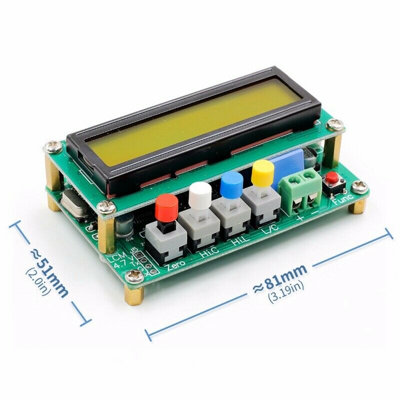 Lc100-A Digital Lcd High Precision Inductance Capacitance L/C Meter Capacit L7N3
