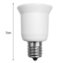 1pc 60W Fire Proof Light Socket Splitter E17 to E27 Lamp Holder Adapter