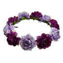 Fashion Women Wedding Hair Flower Garland Crowns Headband Floral Wreath Hai