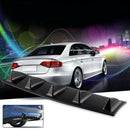 Auto Retrofit Supplies Carbon Fiber Rear Bumper Chassis Bright Black 5 Pin