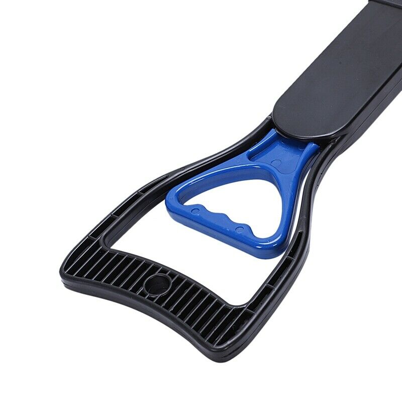 Long Handle Dog Pooper Scooper Pet Waste Clean Pickup Tool Puppy Scoop Grab