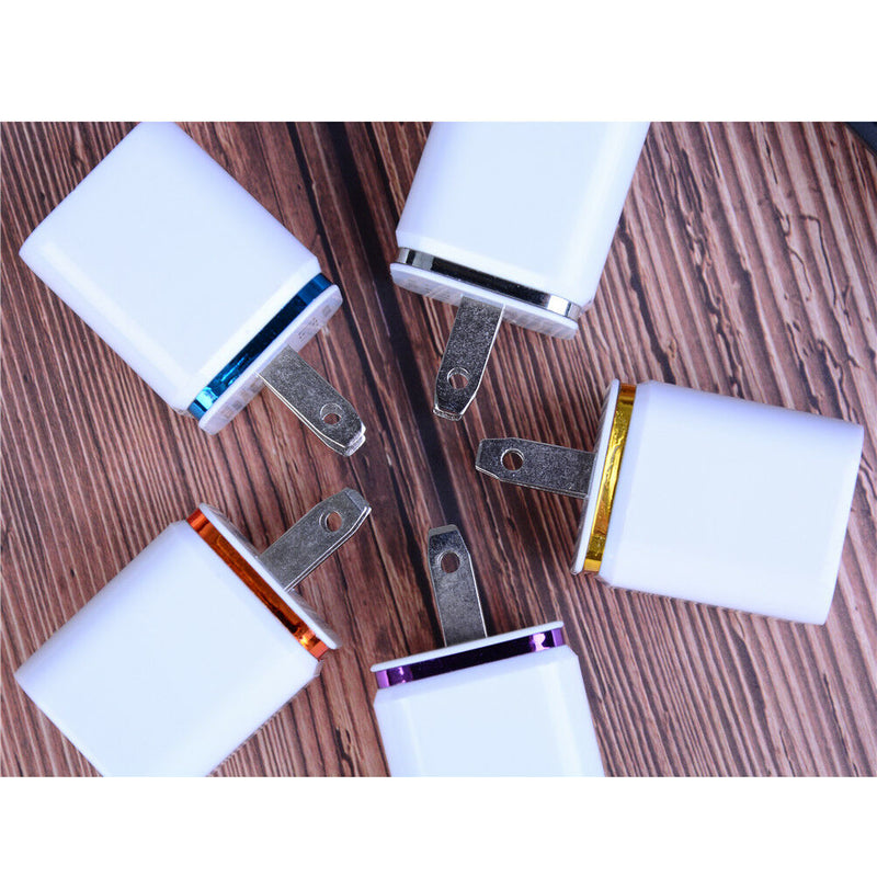 US Plug dual USB 2.1A/1A home wall power charger adapter for phone  OZ