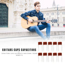 For Electric Guitar Bass Dark Red Guitar Capacitors Tone Caps 223J S630V 10pcs