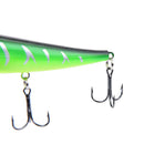 1pc 14cm/23g minnow fishing lures plastic baits hard lures fishing hooks 3