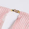 Sexy Women Dinner Party Halter Pleated Floor Length Long Dress Pink M A