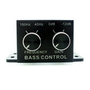 Car Bass Home Amplifier Subwoofer Equalizer Crossover RCA Adjust Level Volume
