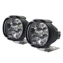 6LED Motorcycle Headlight Spot Lights Head Lamp LED Front DC12V DrivingM&O