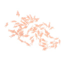 56pcs 1:150 HO Scale 10mm Policeman Unpainted Figures Railway Street Models