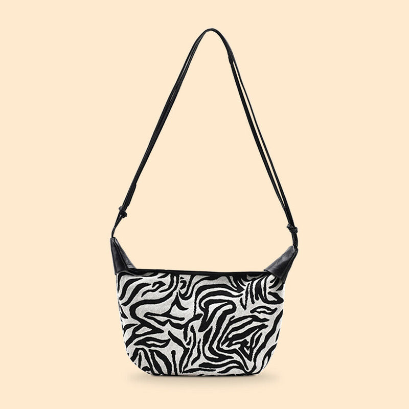 Travel Casual Shoulder Messenger Bag Nylon Animal Pattern Women Shoulder Handbag