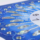 DIY Special Shaped Diamond Painting Novelty Flower Wall Clock Crafts Decor