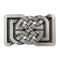 Alloy Celtic Pattern Belt Buckle Rectangle for Leather Belt Women Men Casual
