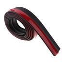 98'' Car Exterior Lip Splitter Body Spoiler Rubber for Protecting Bumper Skirts