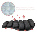 Motorcycle Air Seat Cushion Pressure Relief Ride Seat Cushion TPU Water-Fil V8B7