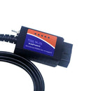 ELM327 USB Diagnostic Cable With Switch For Code Reader Focccus Forscan FF2 E9U5