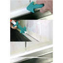 3 in 1 Silicone Caulking Finisher Nozzle Plugs Caulk Spatulas Filler Spreader #