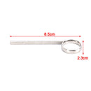 1pc Nickel Plated Metal Trumpet Valve Slide Finger Pull Ring For Trumpet CorneOZ