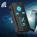 V4.1 Wireless Bluetooth Car Receiver 3.5mm AUX Audio Music Adapter Use W9X0 A1B5