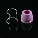 1X(10Pcs Ceramic Shield Cups And 10Pcs Guide Ring/Air Plasma Cutter Ag60 Cu