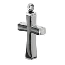 Stainless Steel Cross Design Memorial Pet Ash Keepsake Cremation Urn Pendant