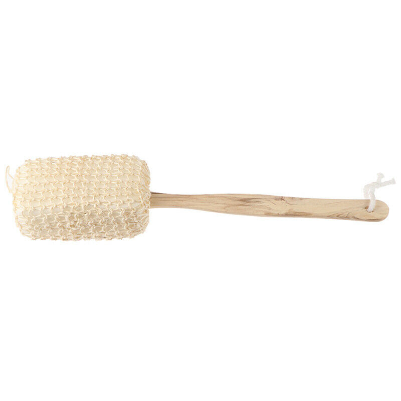Massage Sponge Scrubber Natural Sisal Bath Shower Brush Portable Backs Brush Hn