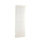 4 Pieces White 25x72 inch Home French Door Curtains Blackout Patio/Sliding