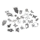 26pcs Alloy Butterfly Owl Pendant Charms for DIY Necklace Earring Bracelet