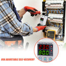 SVP-916 House 80A Adjustable Voltage Surge Protector Relay Circuit Breaker