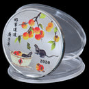 2020 Year of the Rat Commemorative Coin Mouse Money Souvenir Collectible Co_